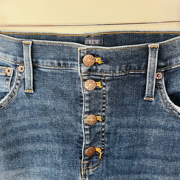 J. Crew | high waisted button up skinny jeans - Picture 5 of 8